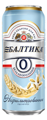 Без алко. БАЛТИКА 0% Пшеничное ж/б