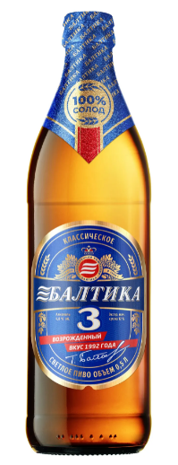 БАЛТИКА 3 стекло