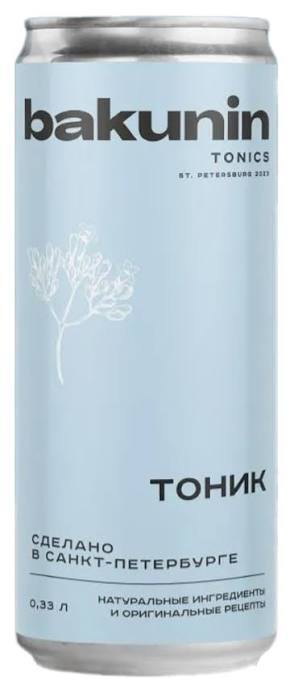 Лимонад БАКУНИН Ботаникалс Тоник